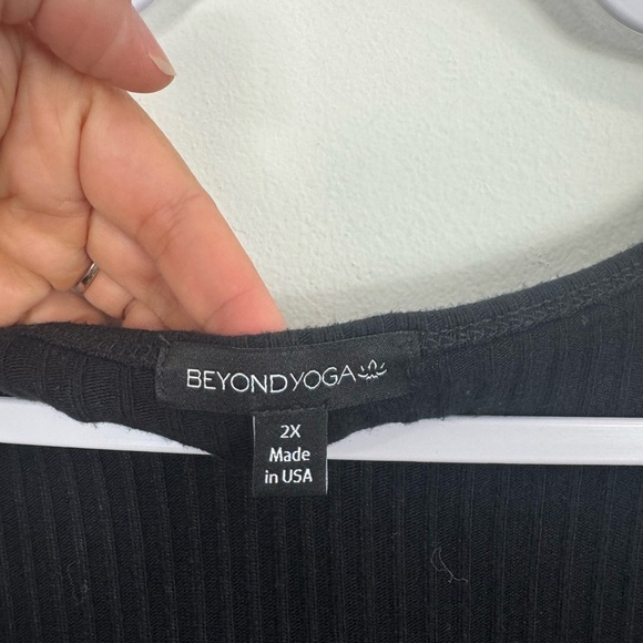 Beyond Yoga So Chic Jumpsuit Ribbed Black Size 2X - Picture 5 of 11